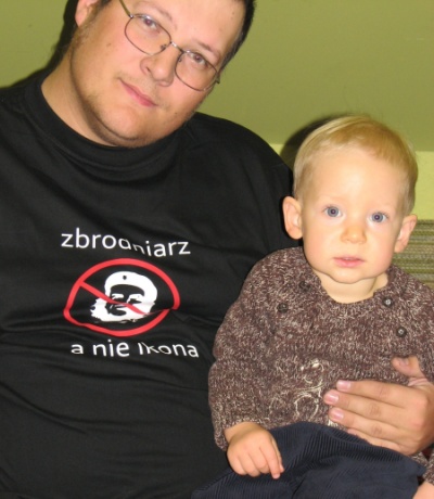 Ja w koszulce z Guevarą