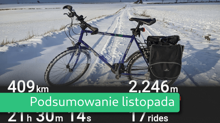 Listopad na rowerze