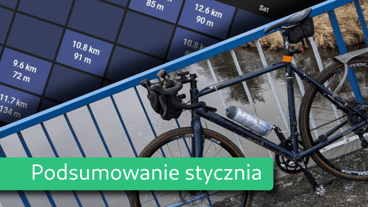 Styczeń na rowerze