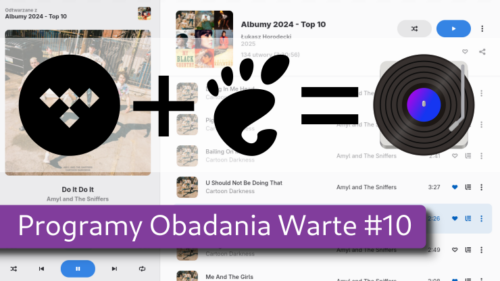 POW #10 – Tonearm, nowy klient Tidala dla Linuksa